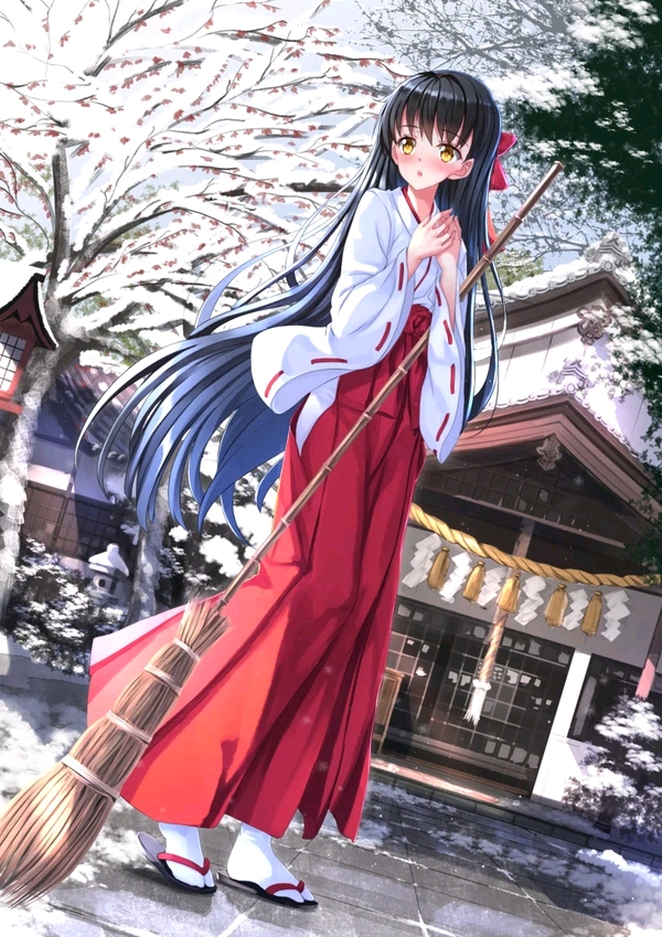 【制服少女】巫女