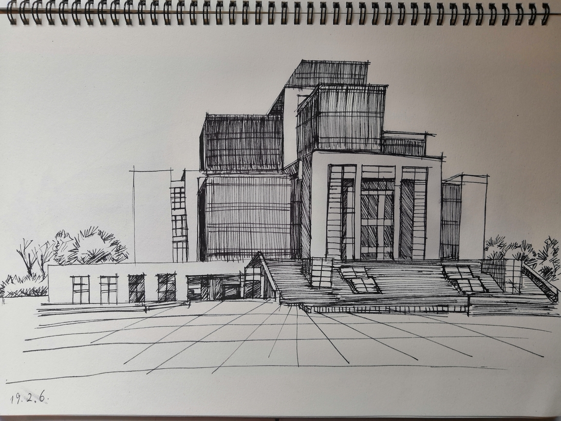 一个建筑狗的不正经临摹速写(1)