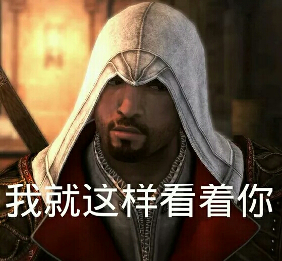 那些刺客信条的沙雕表情包
