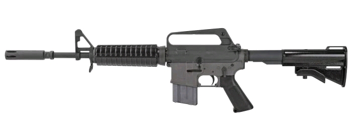经典m16a1步枪，5.56x45mm口径，采用20英寸的长枪管，标配20发弹匣🧐colt xm17