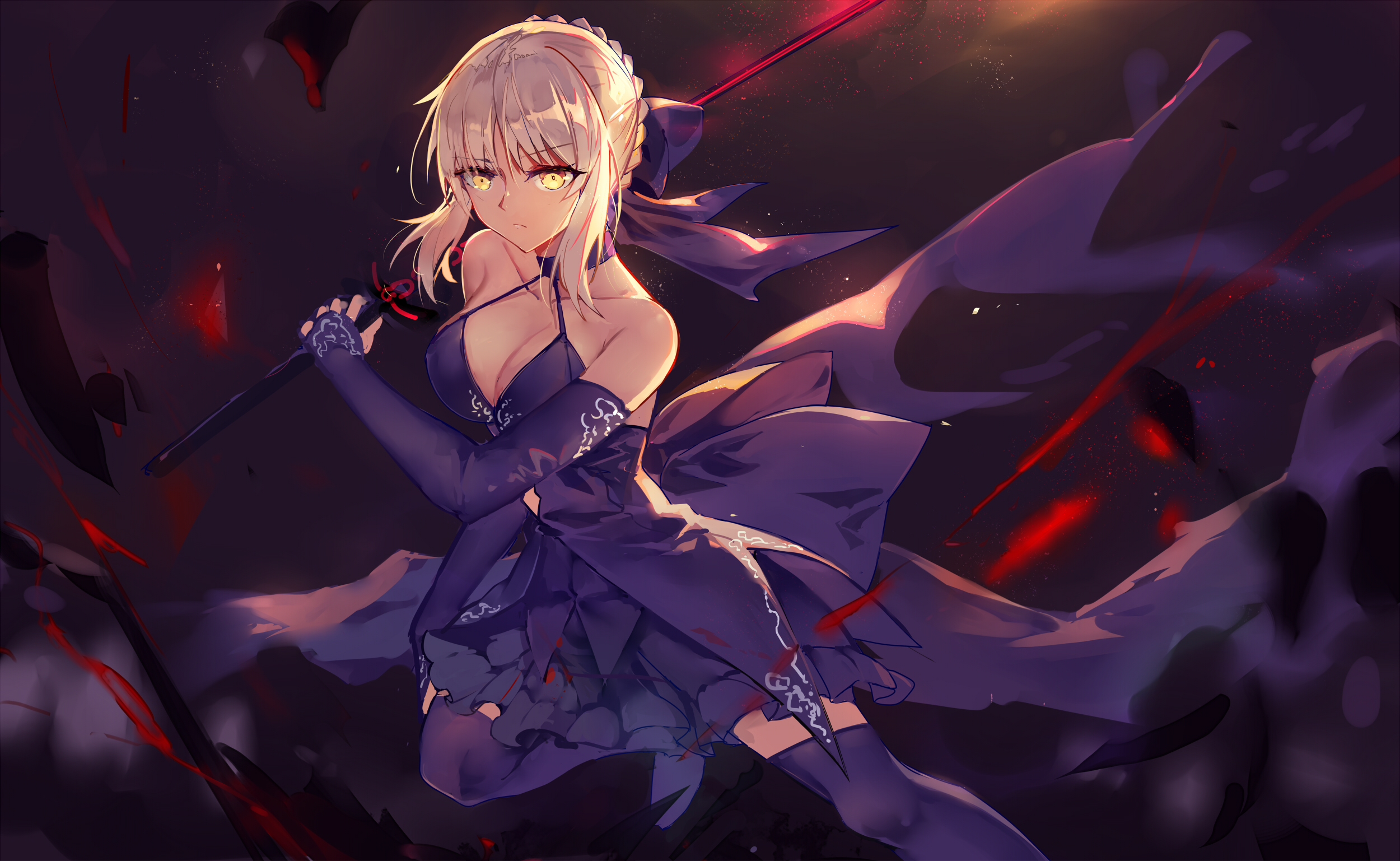 《fate》saber alter(黑saber)美图精选(第二弹)