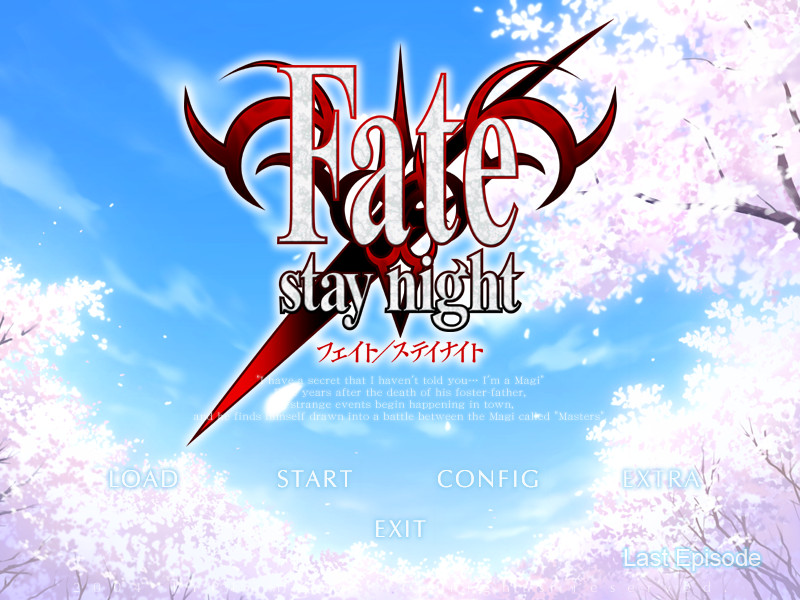 fate/stay night游戏cg图集(267p)