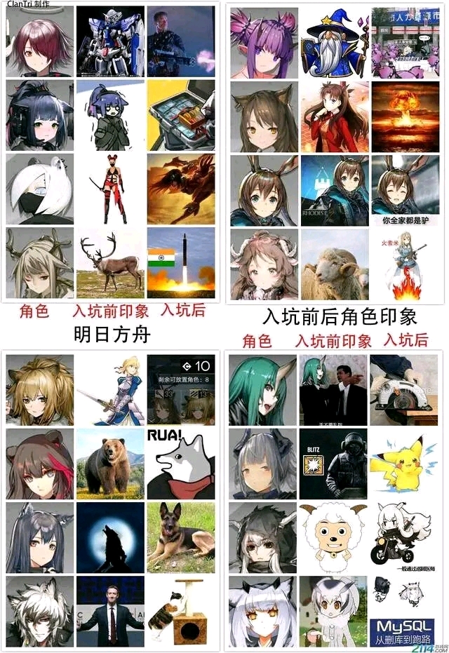 明日方舟沙雕图安塞尔失去了梦想
