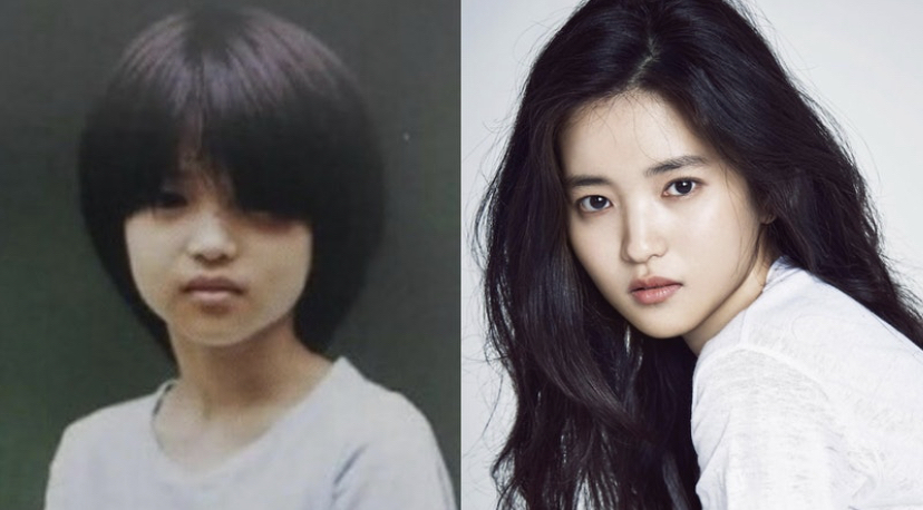 韩佳人从小就美,29位当红女星童年照,你