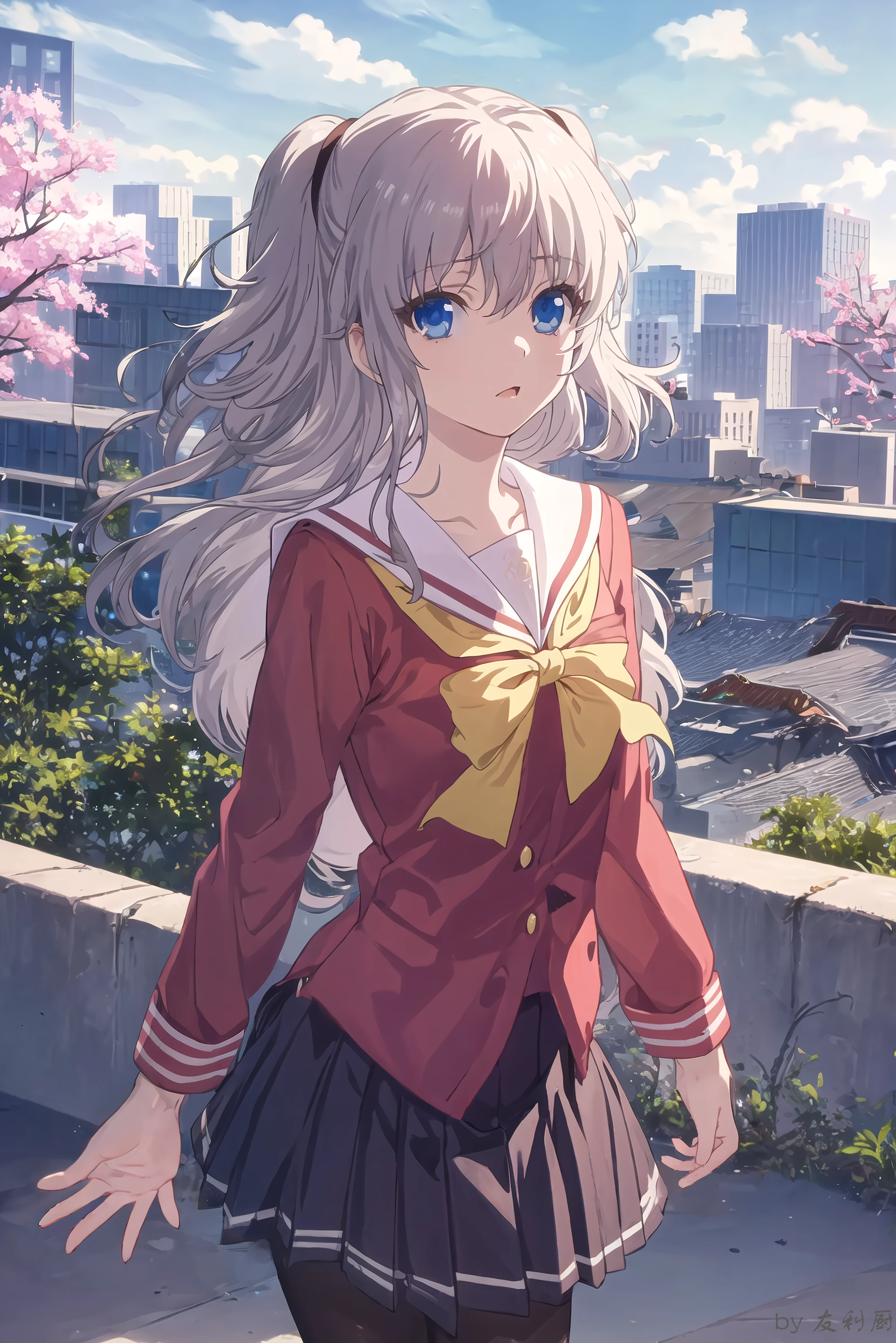 友利奈绪美图分享（ai）