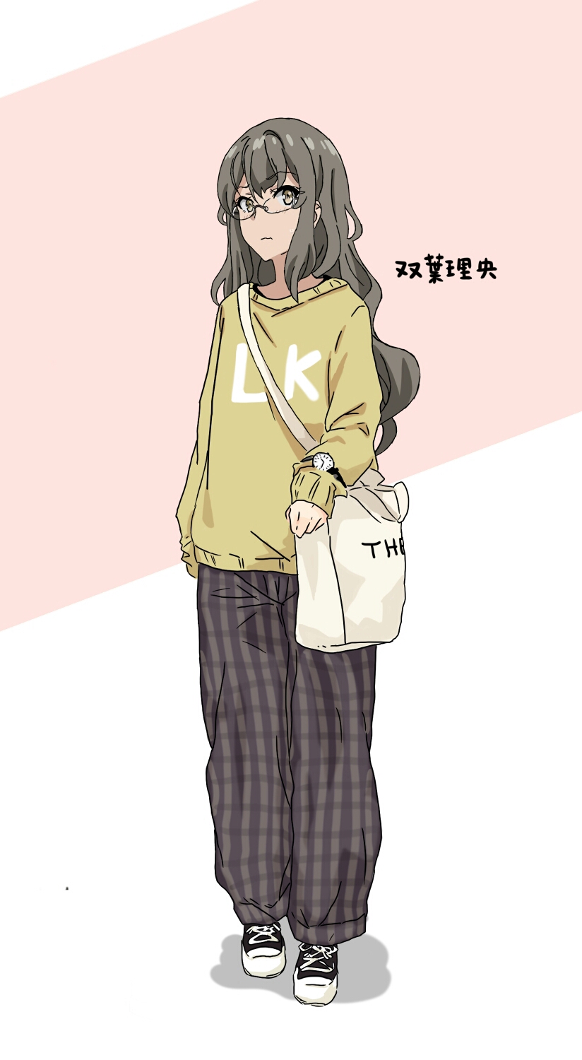双叶理央~!老婆喜加一!青春猪头少年不会梦到兔女郎