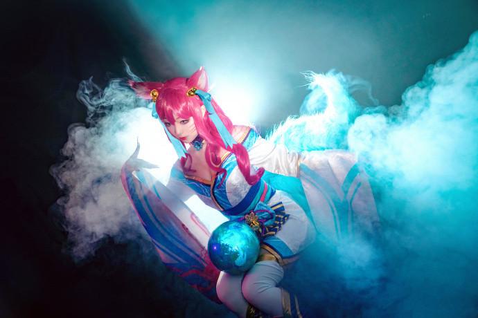 cosplay阿狸灵魂莲华