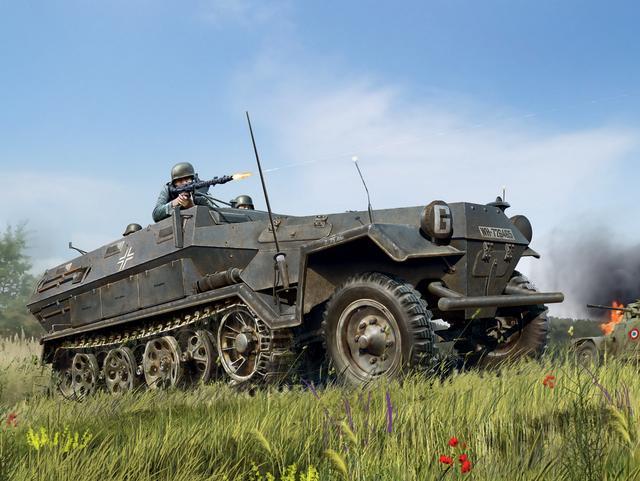 二战期间德国各型号坦克装甲车制造了多少