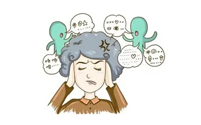 甚至有自杀、自伤行为;还可伴随躯体不适，例如短暂失明、失聪、失语等。