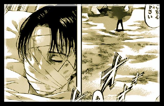 《进击的巨人》漫画125话解读,兵长利威尔绑着绷带,作者夸他人畜无害