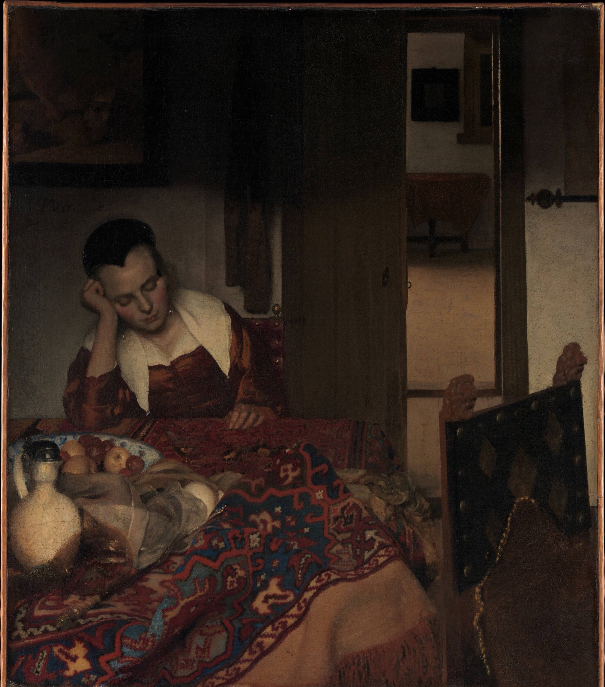 荷兰 约翰内斯·维米尔johannes vermeer古典油画作品