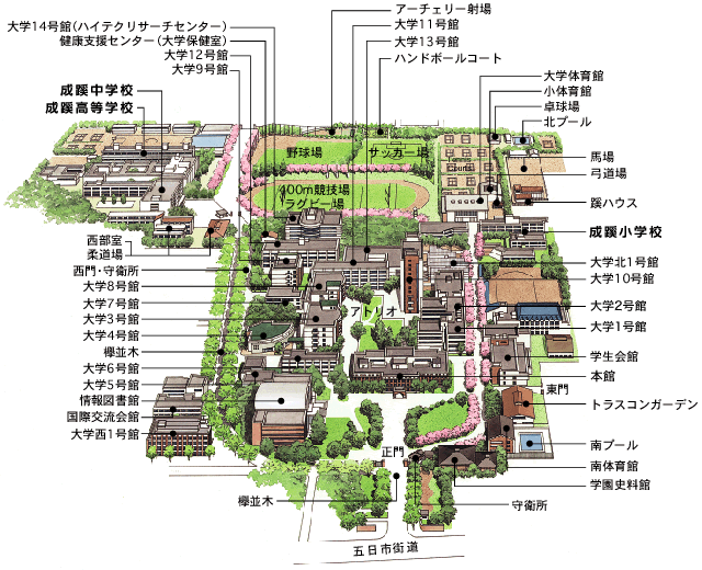 成明russell大学,成明russell nine 超自然9人组——吉祥寺周边"景点游" 【成明大学】 架空场所