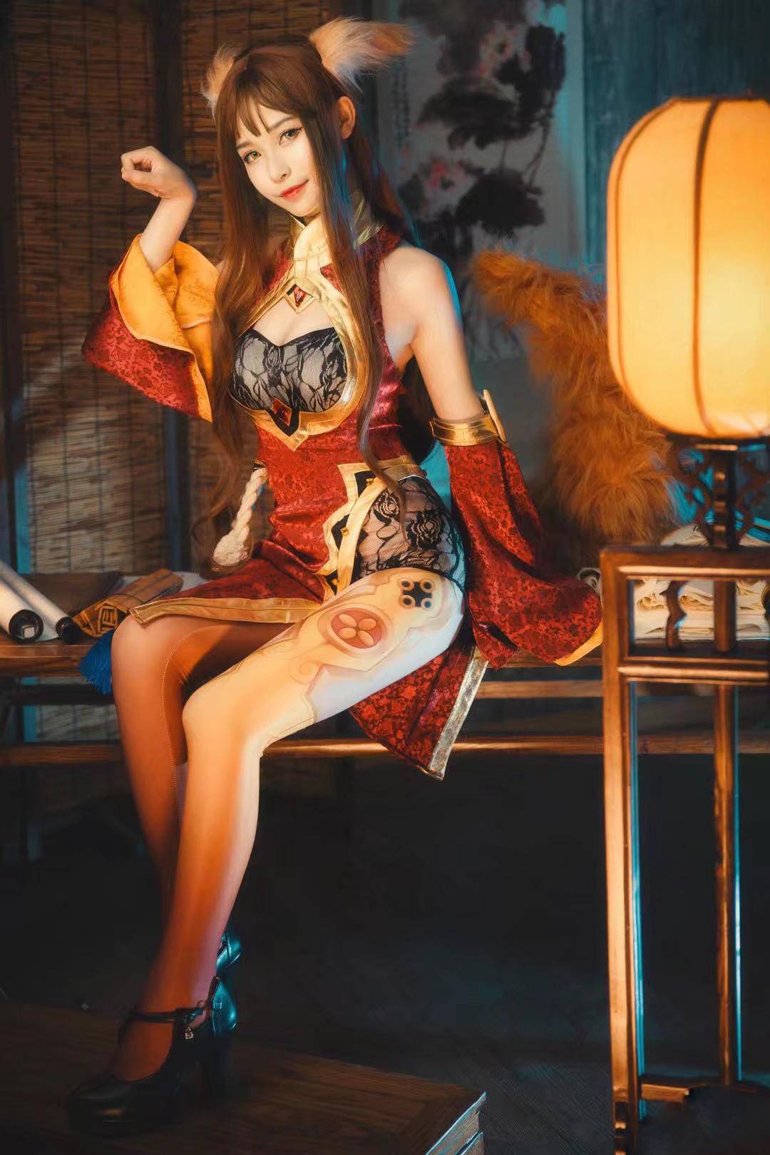 王者荣耀女英雄妲己cosplay