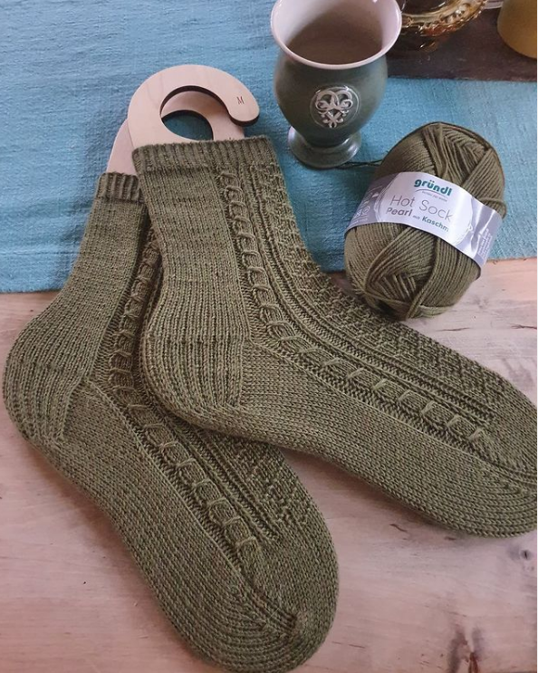 兴趣 手工 编织袜子美图