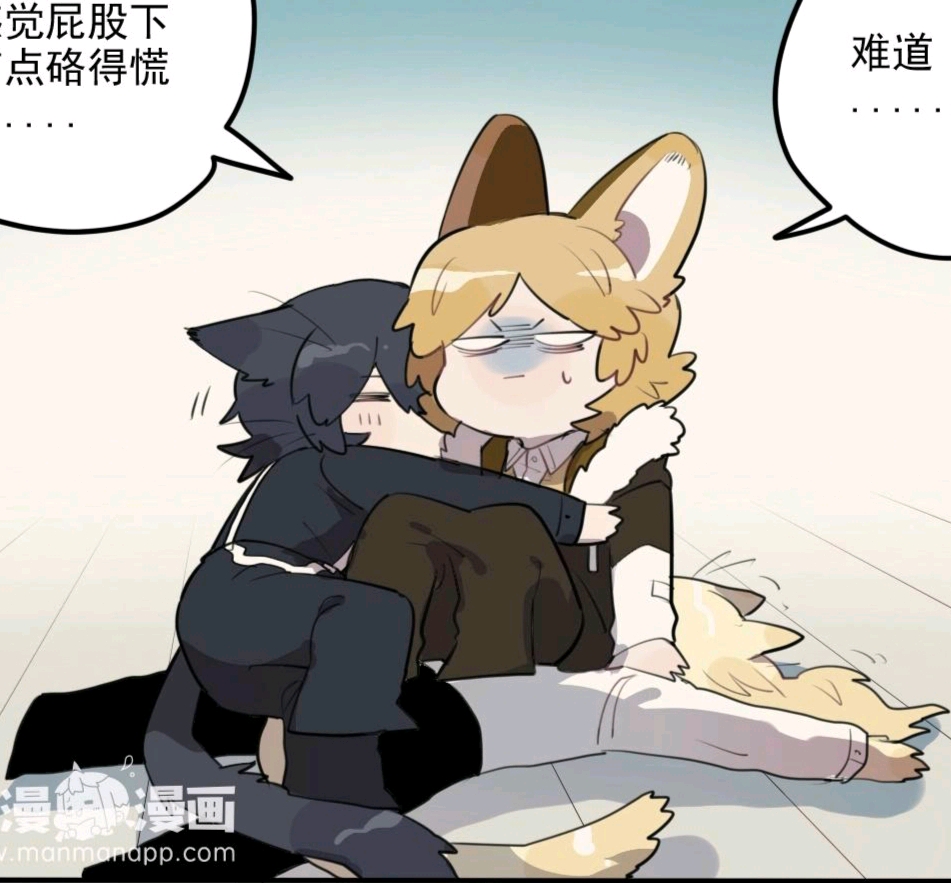这个漫画是漫漫漫画的《猫男子与犬男子》三百章免费比较沙雕也很甜