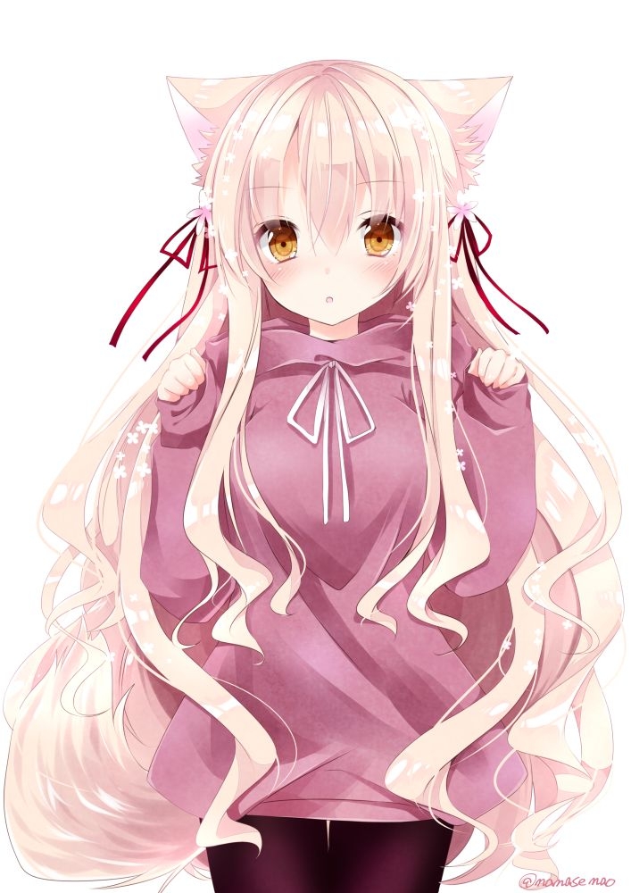 二次元美图(第十五期)粉色长发美少女张张都是壁纸