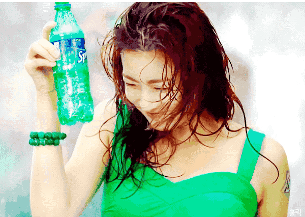 韩国雪碧广告太会挑人了~这几代代言人你要pick谁?