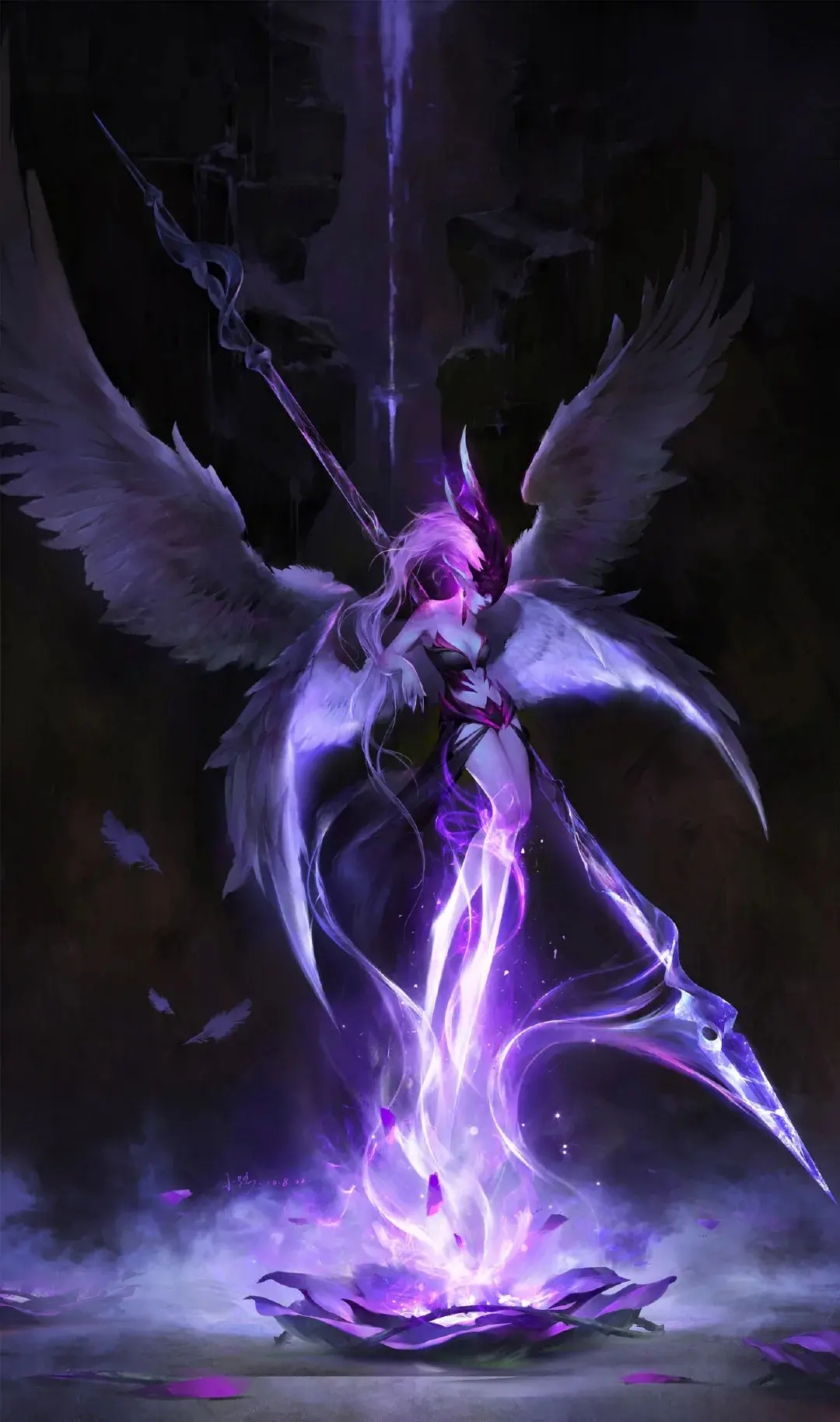 【绘画参考】511张天使与恶魔角色设定参考,感受圣洁与堕落的奇幻视觉