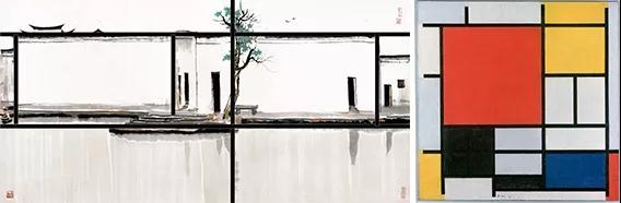 蒙德里安 mondrian(1872—1944)荷兰画家,专门研究极其精炼的几何图形