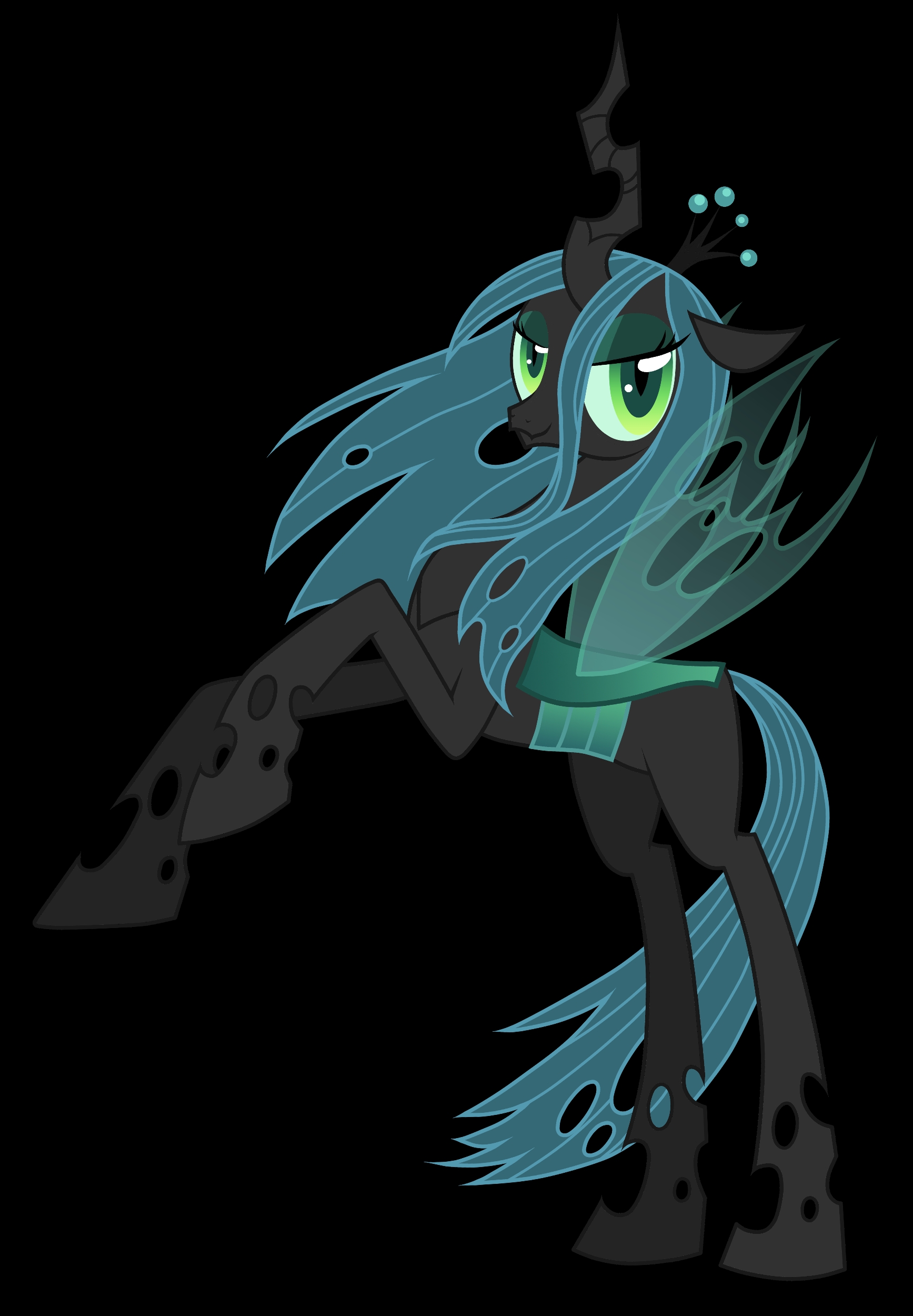 mlp〕小马官风图片分享:虫茧女王 queen chrysalis