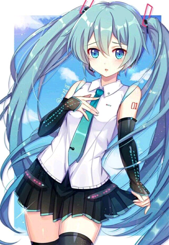 参见公主殿下,(初音未来精美壁纸)