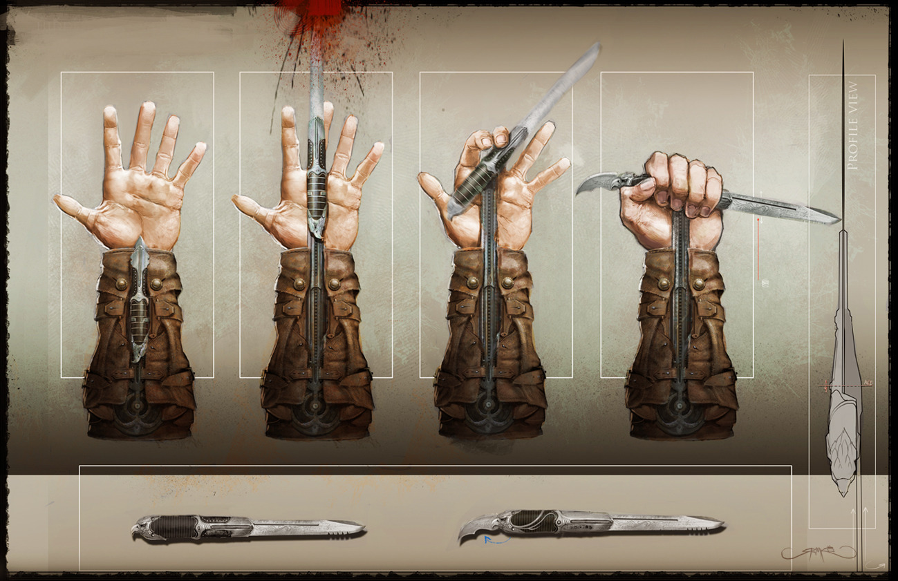 历代刺客主角装备和技能 Part 1