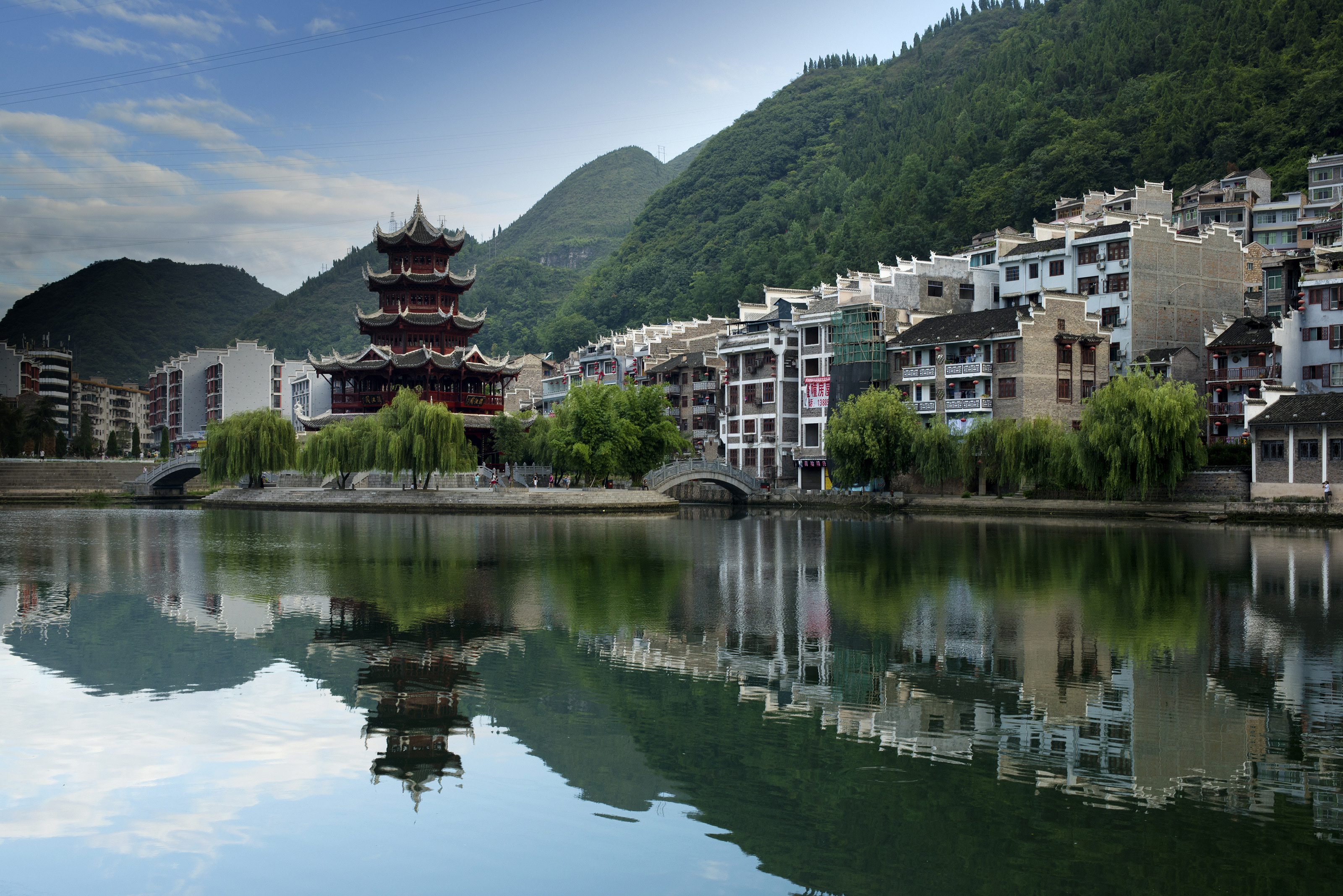 镇远古镇-一道美丽的风景线