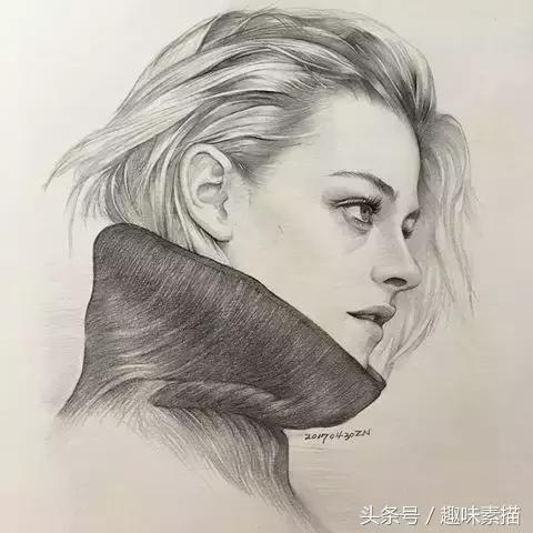 素描头像不会深入刻画?来~这里有教程