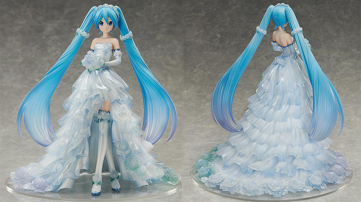 初音未来结婚礼服手办推出啦,这门婚事好吗