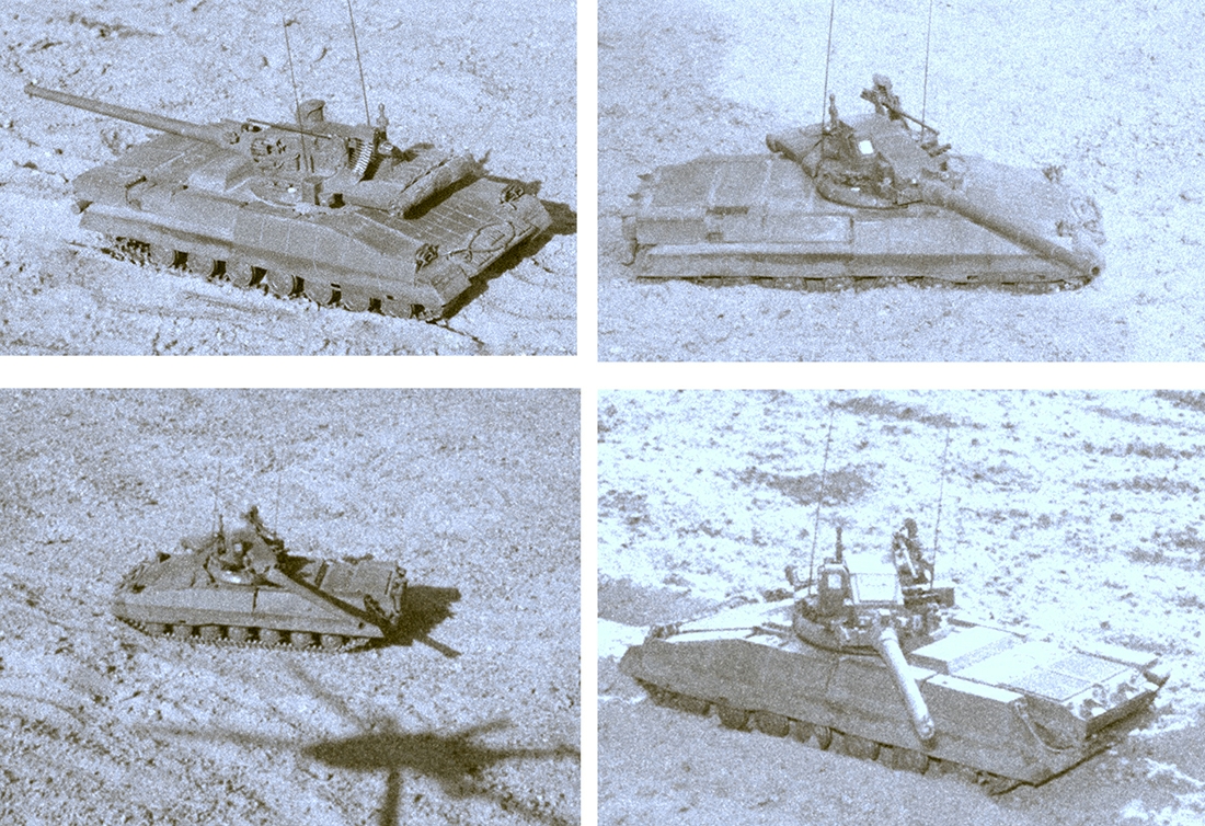 苏联末期的坦克实验车