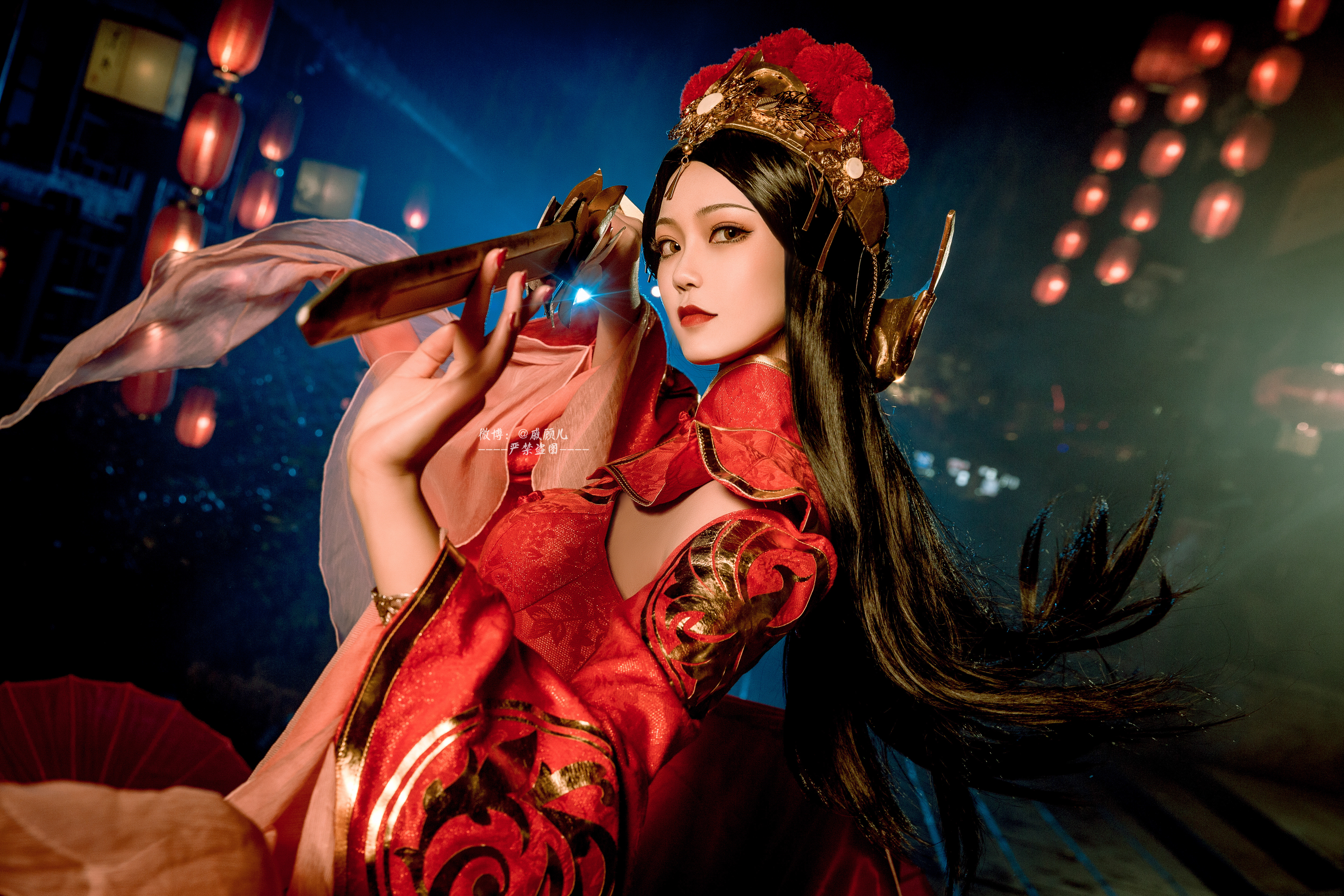 王者荣耀 紫霞皮肤(一生所爱)神级cosplay