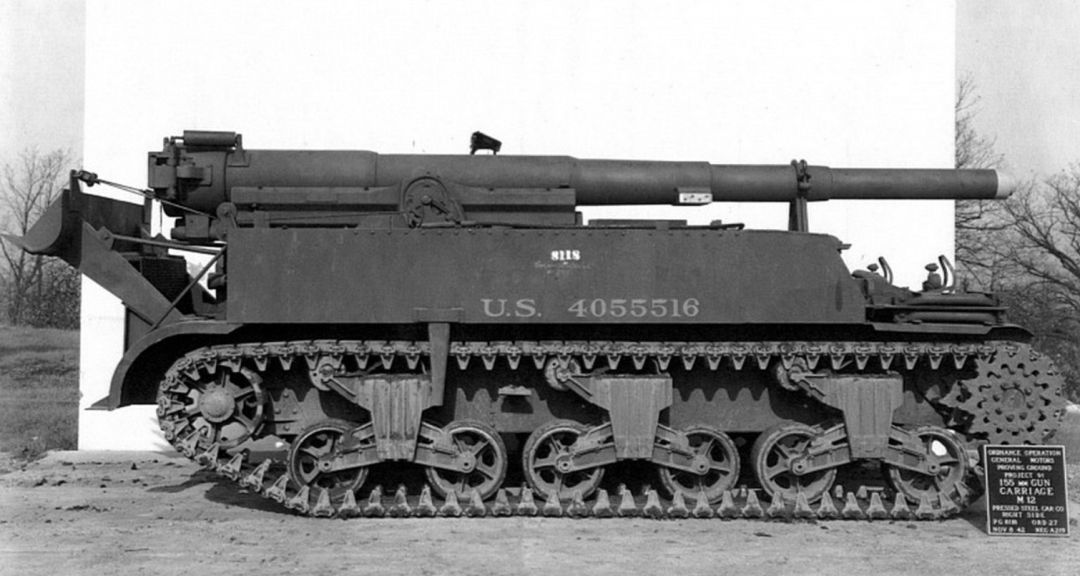 155mm自行火炮 m12