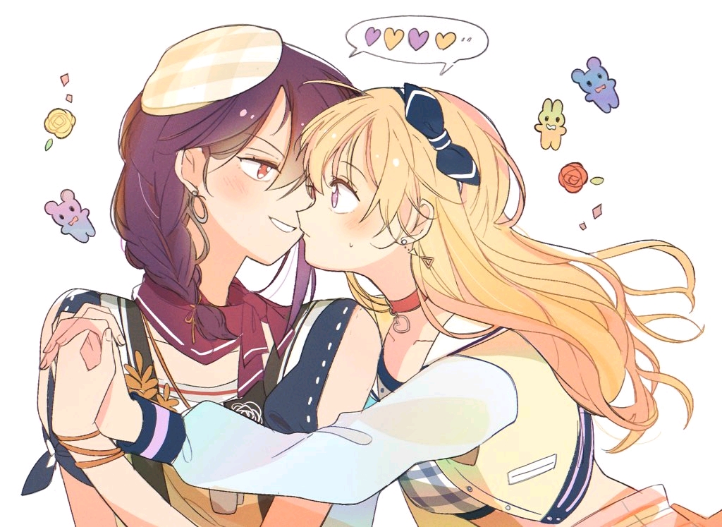 dreamgeorge同人,dream和george同人图 【bang dream!同人漫画转载】薰&千圣(二)