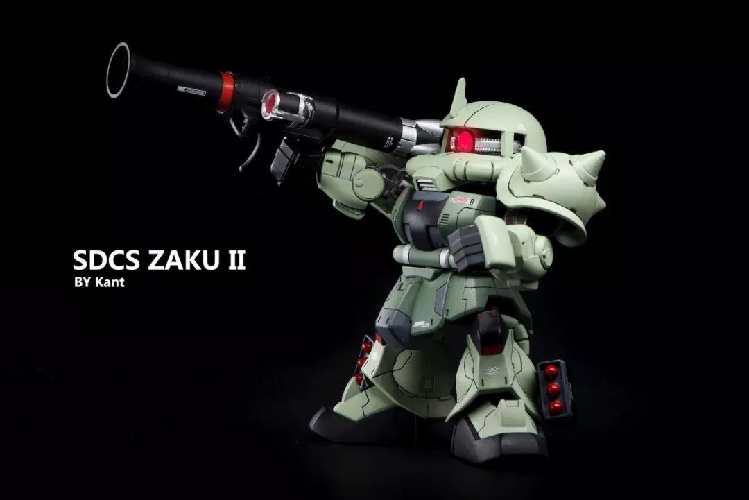 相关机体:扎古ii 登场作品:高达0079 比例:sdcs 模型