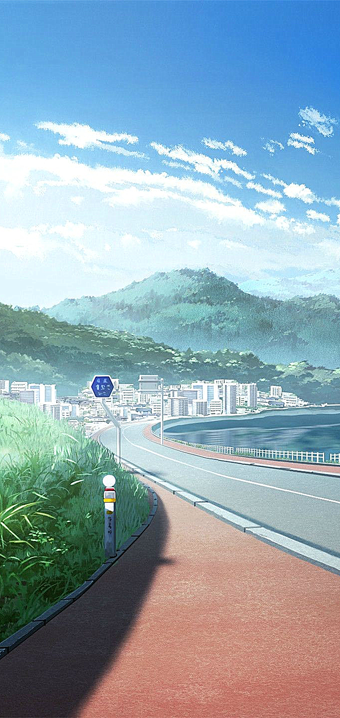 手机壁纸 | 我早就想,要这样载着你……翻山越岭.