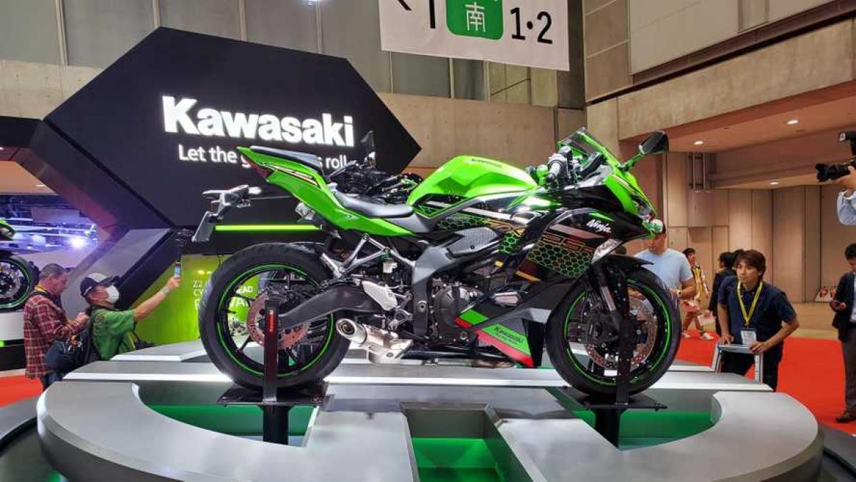 高清壁纸川崎zx25r