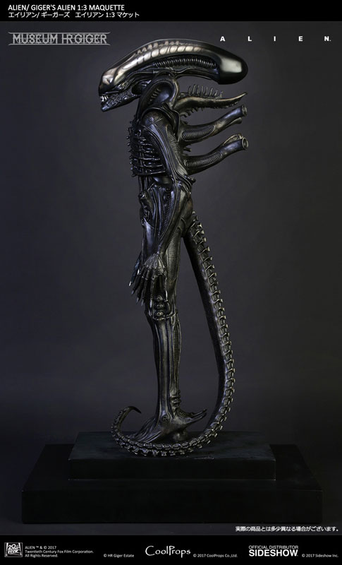 sideshow coolprops系列《异形》1/3 吉格尔异形 maquette