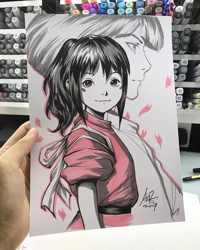 12岁开始创作,一年画600张漫画线稿的高产画家!