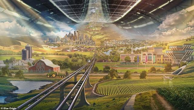 世界首富拟在地球附近建巨型太空城市群,每个可容纳100万人!