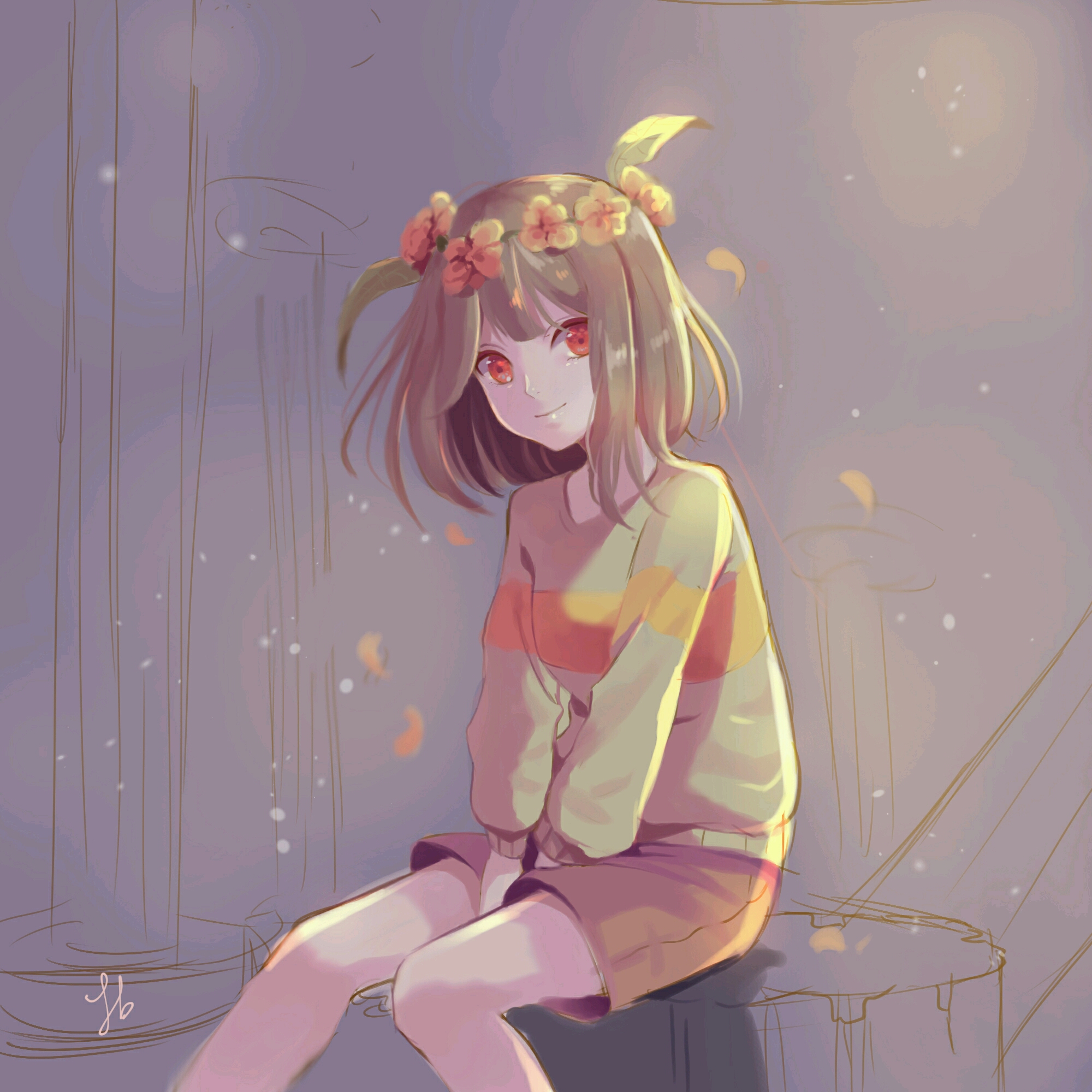undertale frisk chara,undertalefrisk 传说之下undertale美图图集friskandchara第三期
