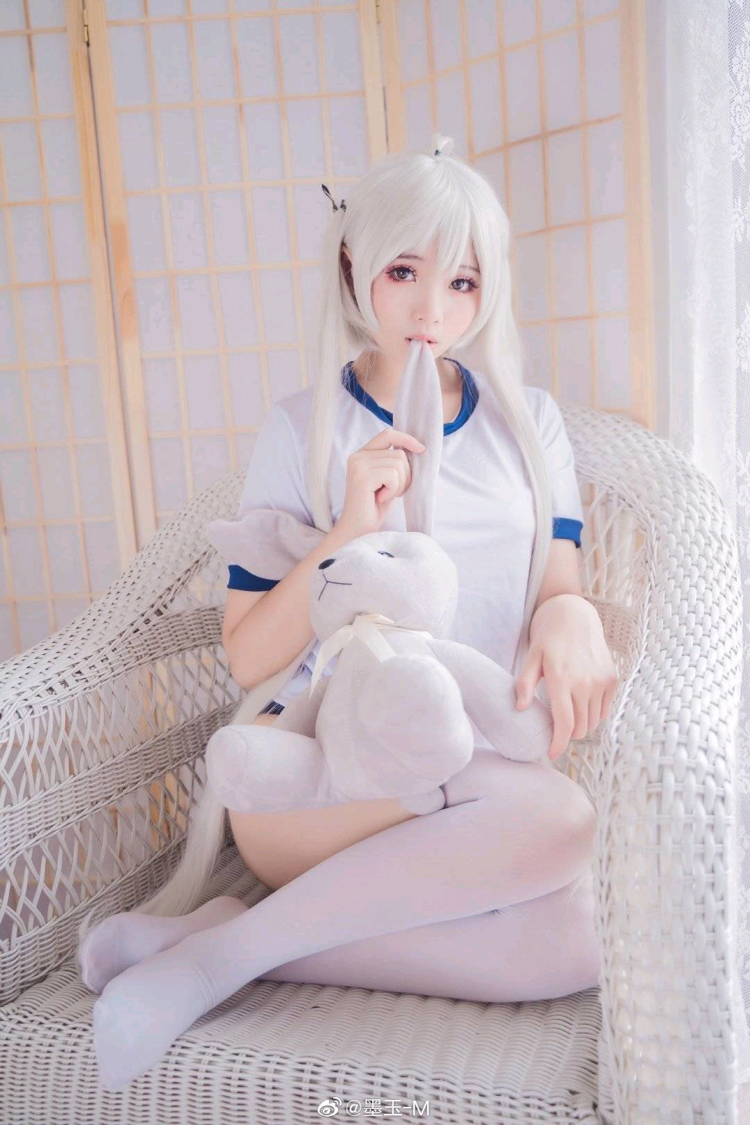 cosplay春日野穹 穹妹的灵魂是白丝吗