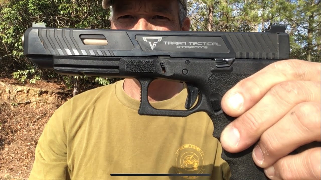 大史密斯手上这把格洛克34(glock17的比赛级版本)同样是tti公司的作品
