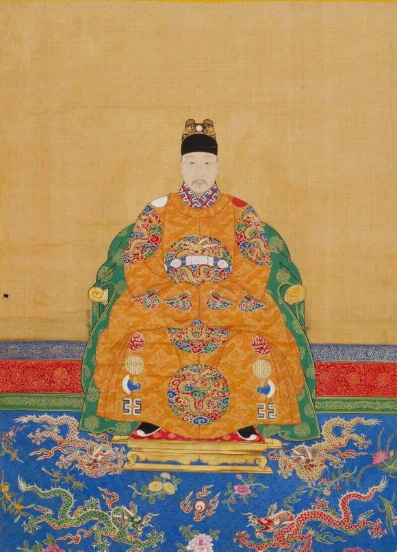 明神宗朱翊钧,明朝第十三位皇帝,生于公元1563年,明穆宗朱载垕第三子