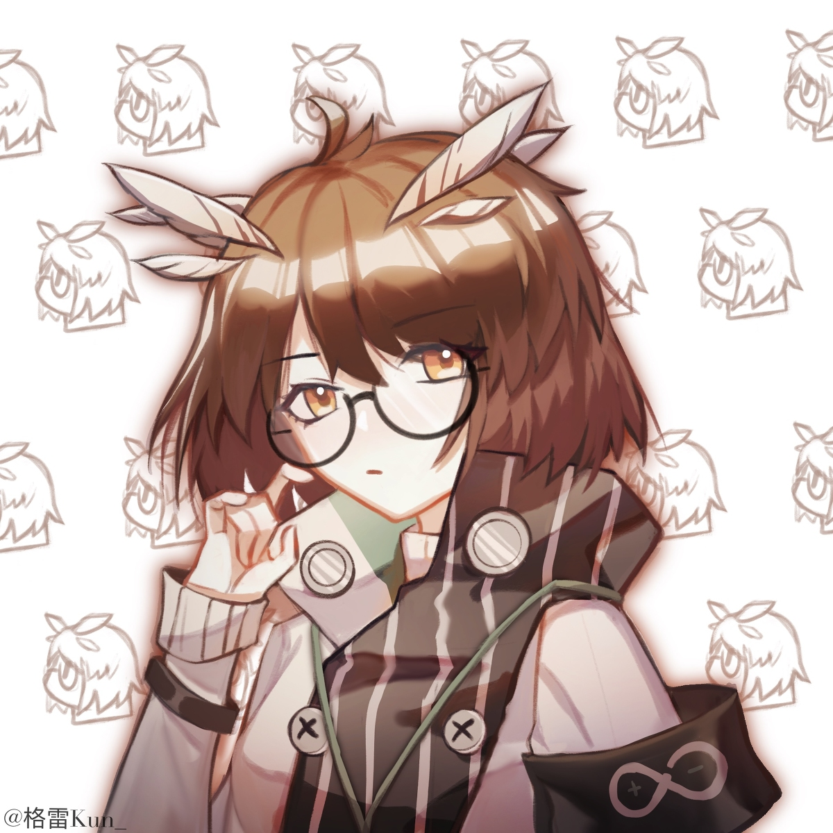 【明日方舟】插图.莱因生命一家