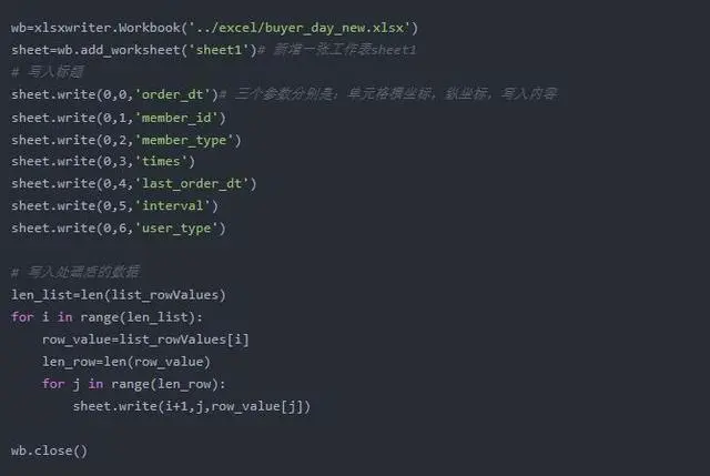 60万行的excel数据，python轻松处理