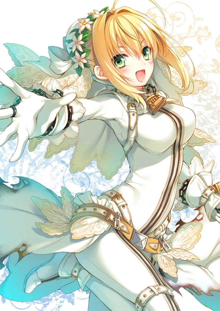 fategrandorder尼禄克劳狄乌斯花嫁