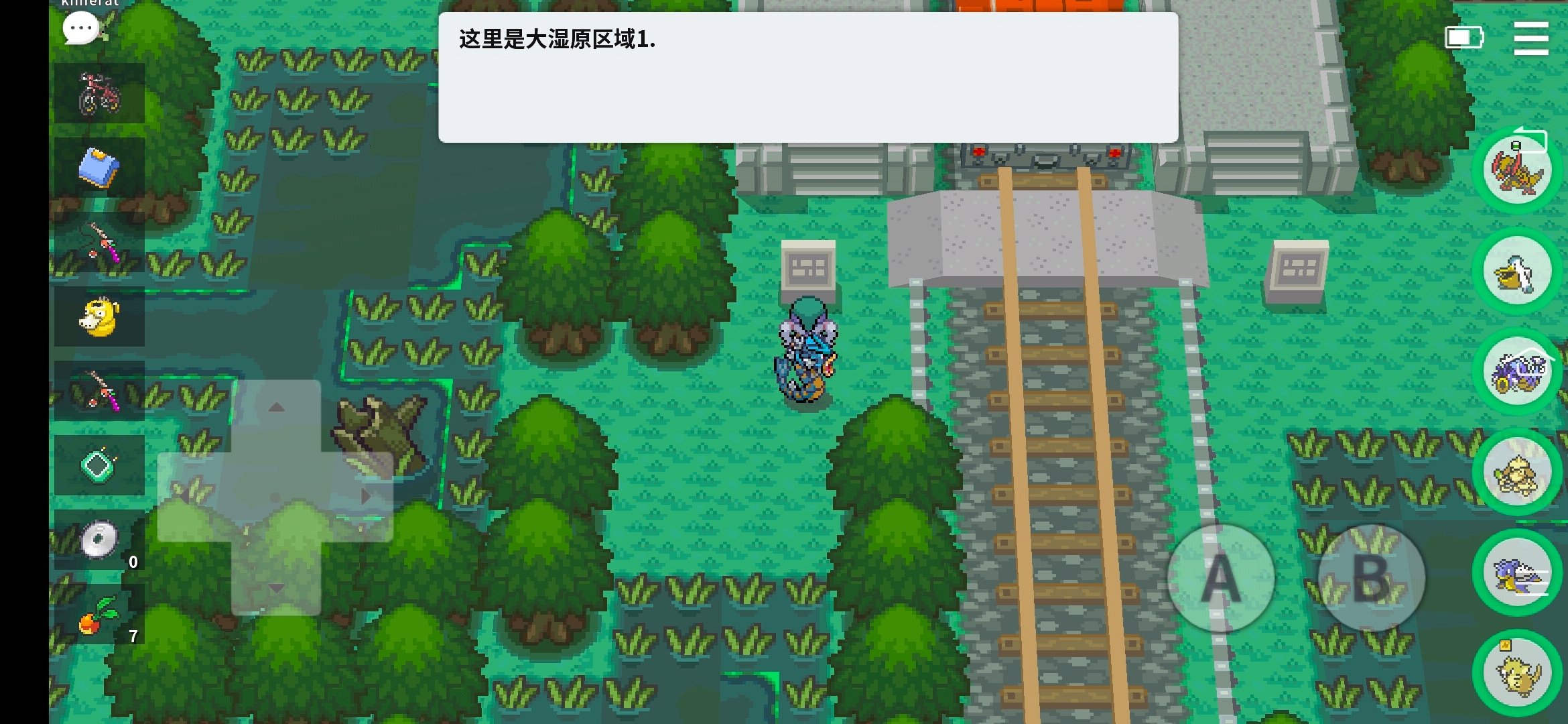 pokemmo神奥大湿原粗略攻略