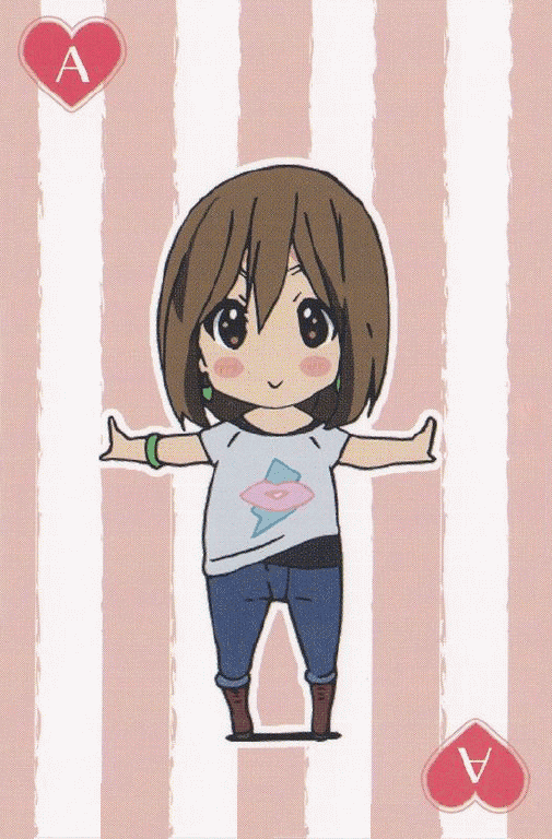 分享一些轻音少女的超萌动态图 (注:图片所有权不是我的,来源网络搜集