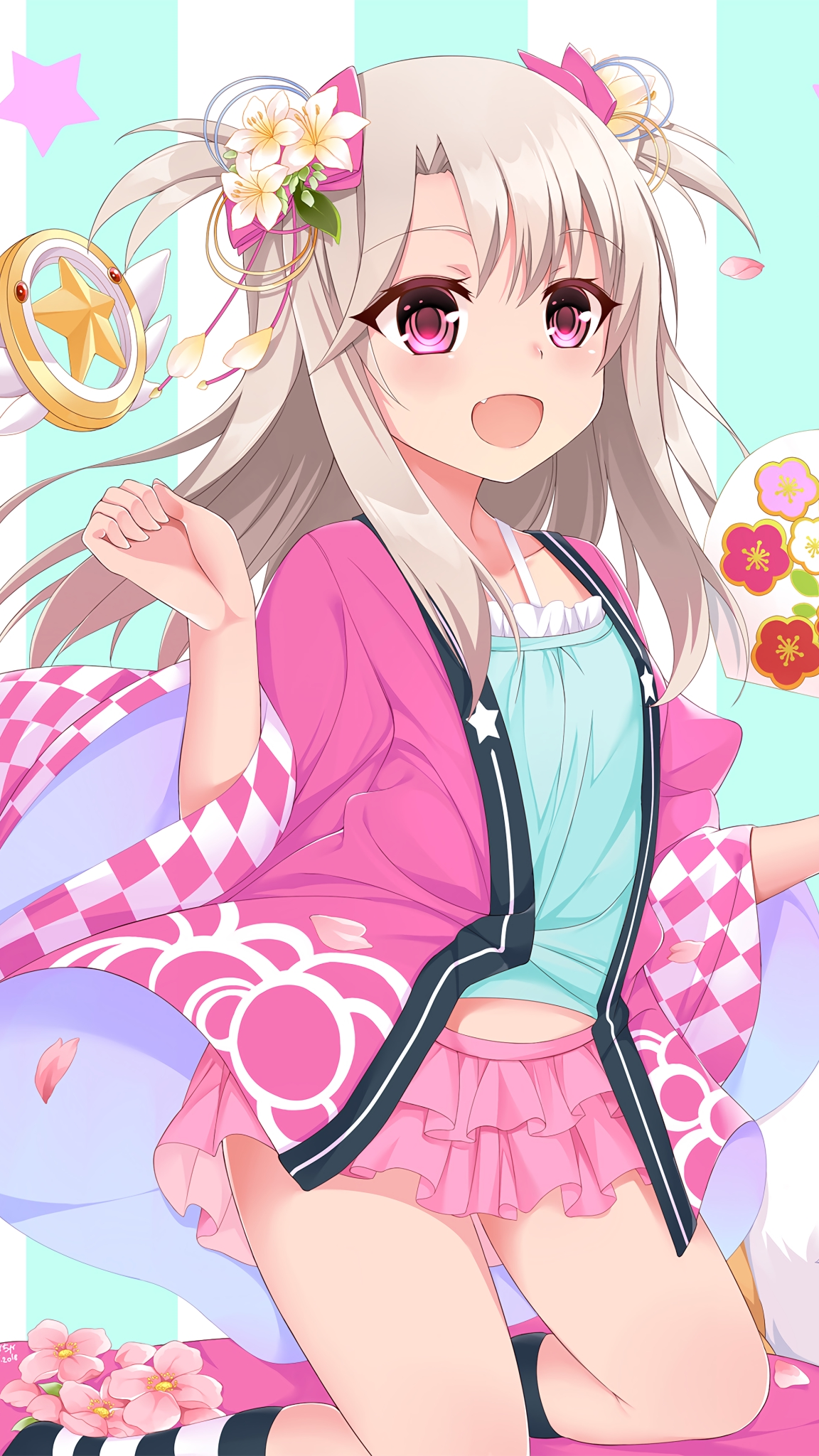 【手机壁纸裁剪】呆萌傻白的补魔少女伊莉雅03