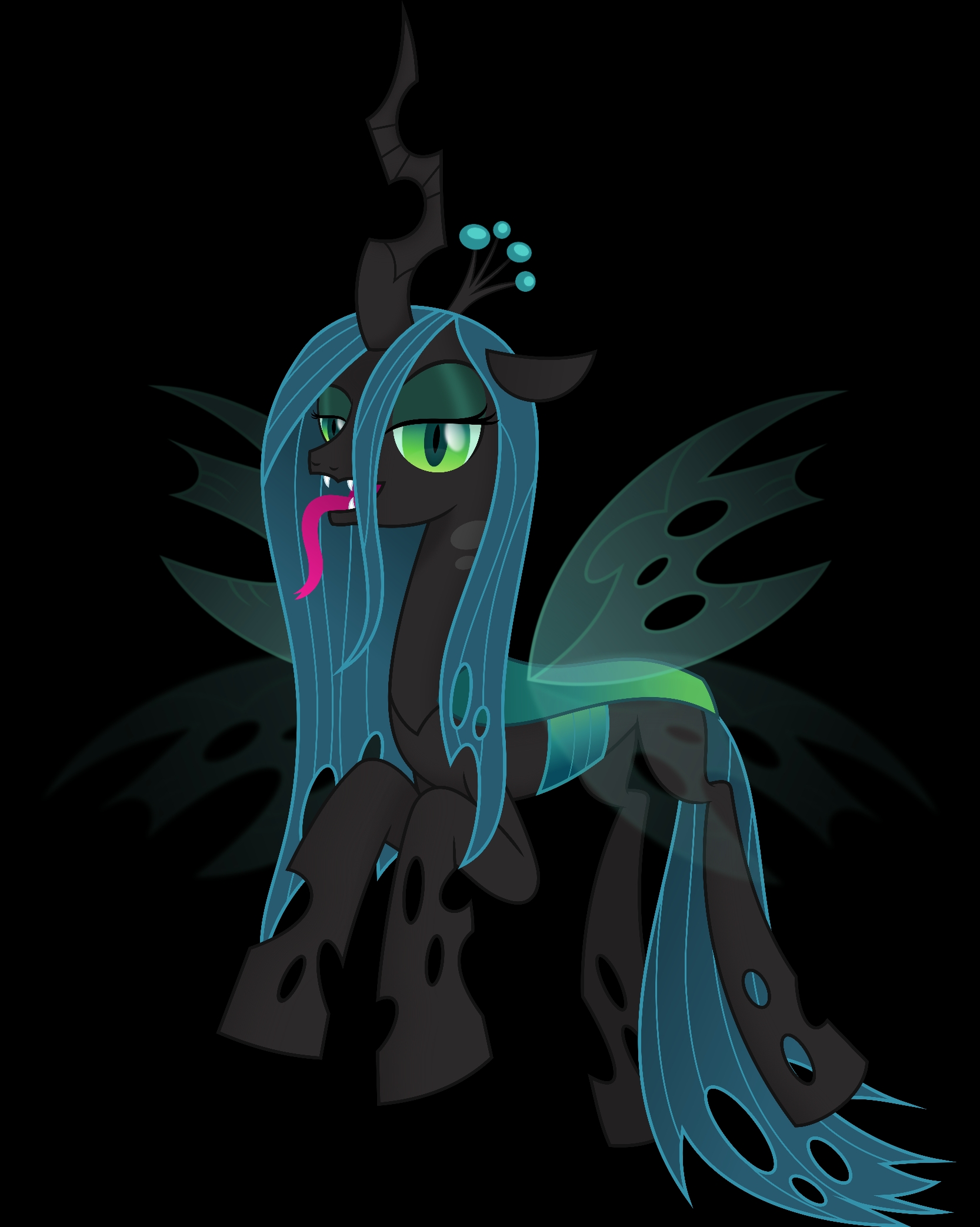 mlp小马官风图片分享虫茧女王queenchrysalis